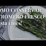 Romero fresco Mercadona: calidad y aroma en tu cocina